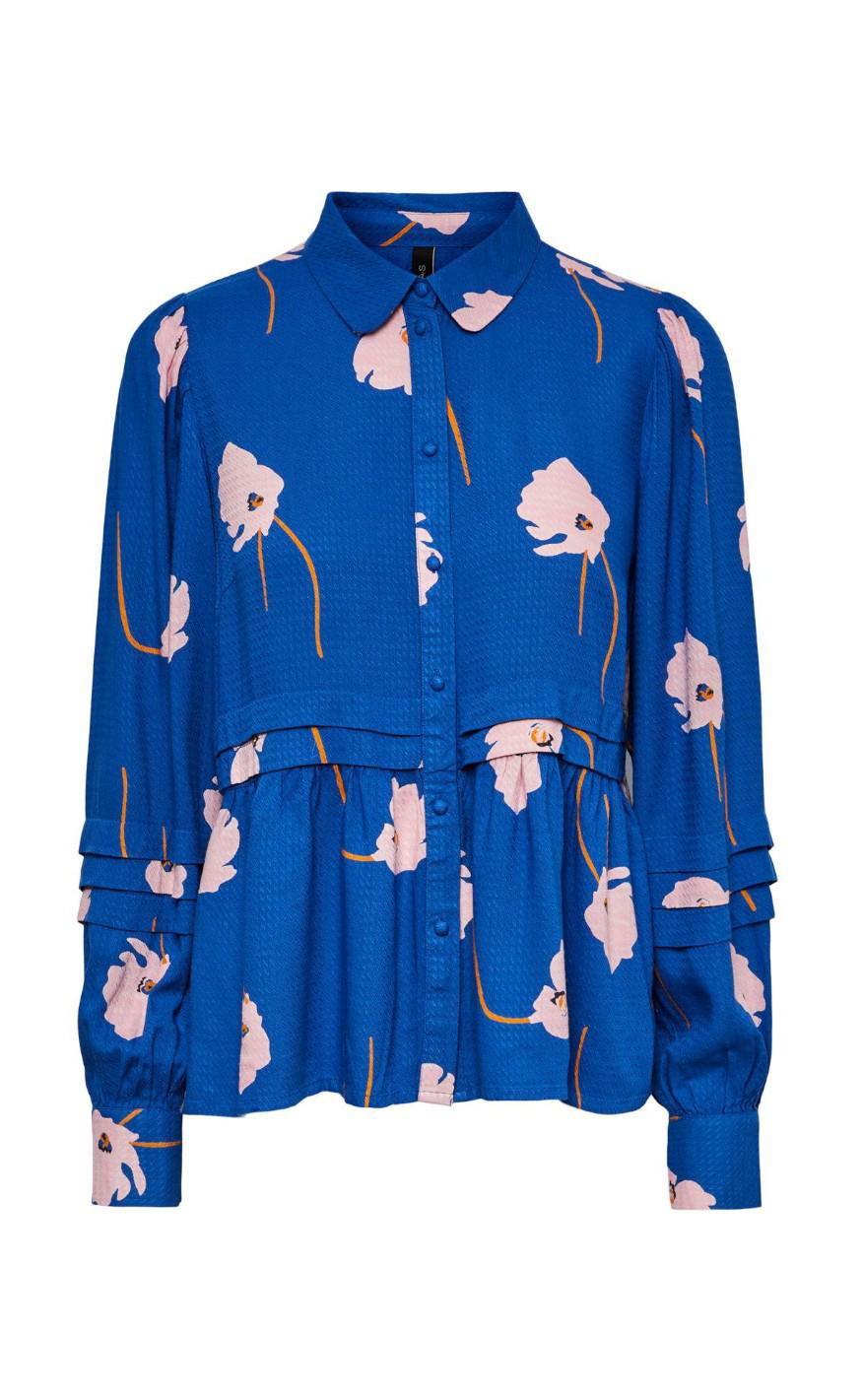YAS Bluse - Orchido - Nautical Blue