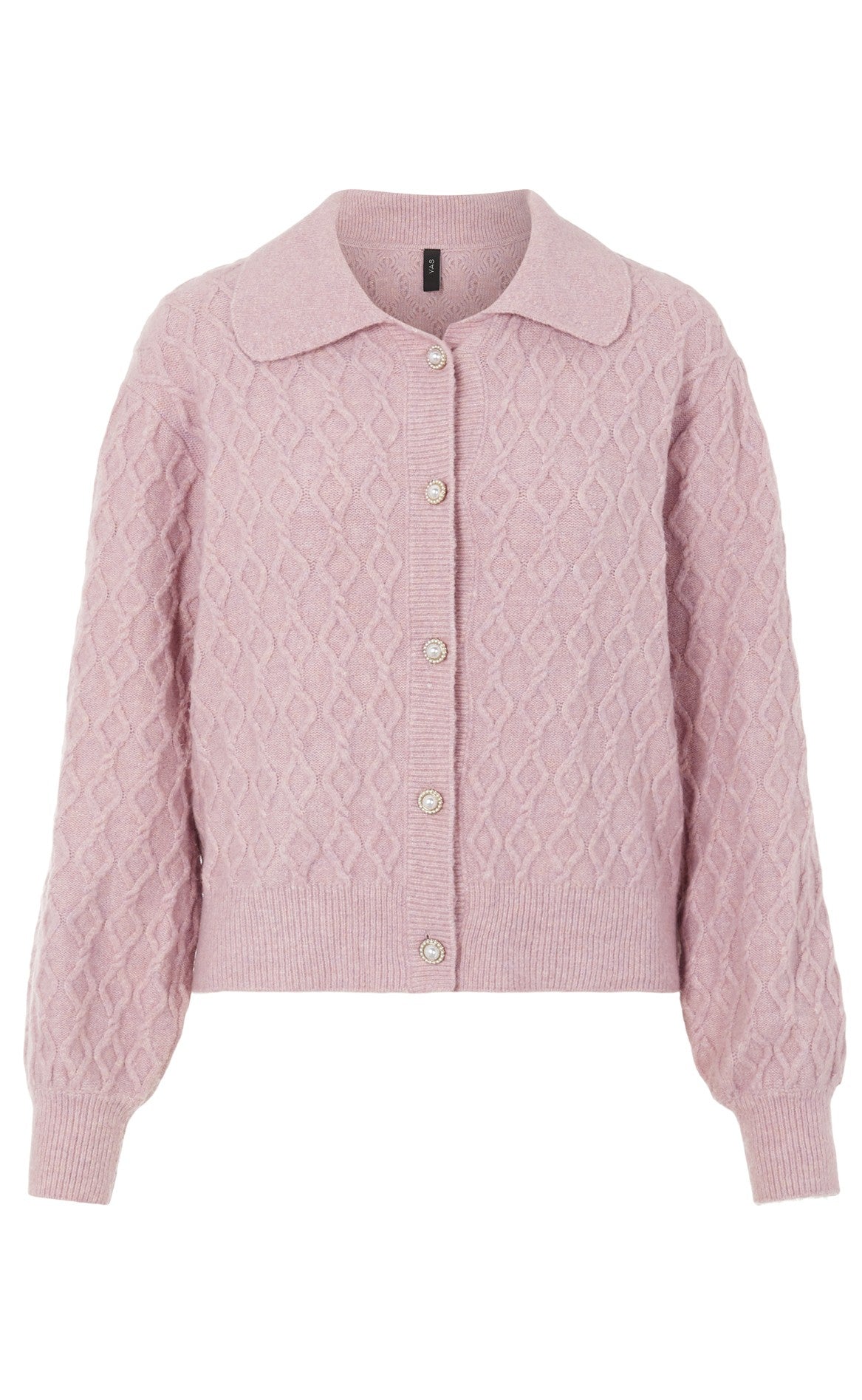 YAS Cardigan - Micci - Blush Melange