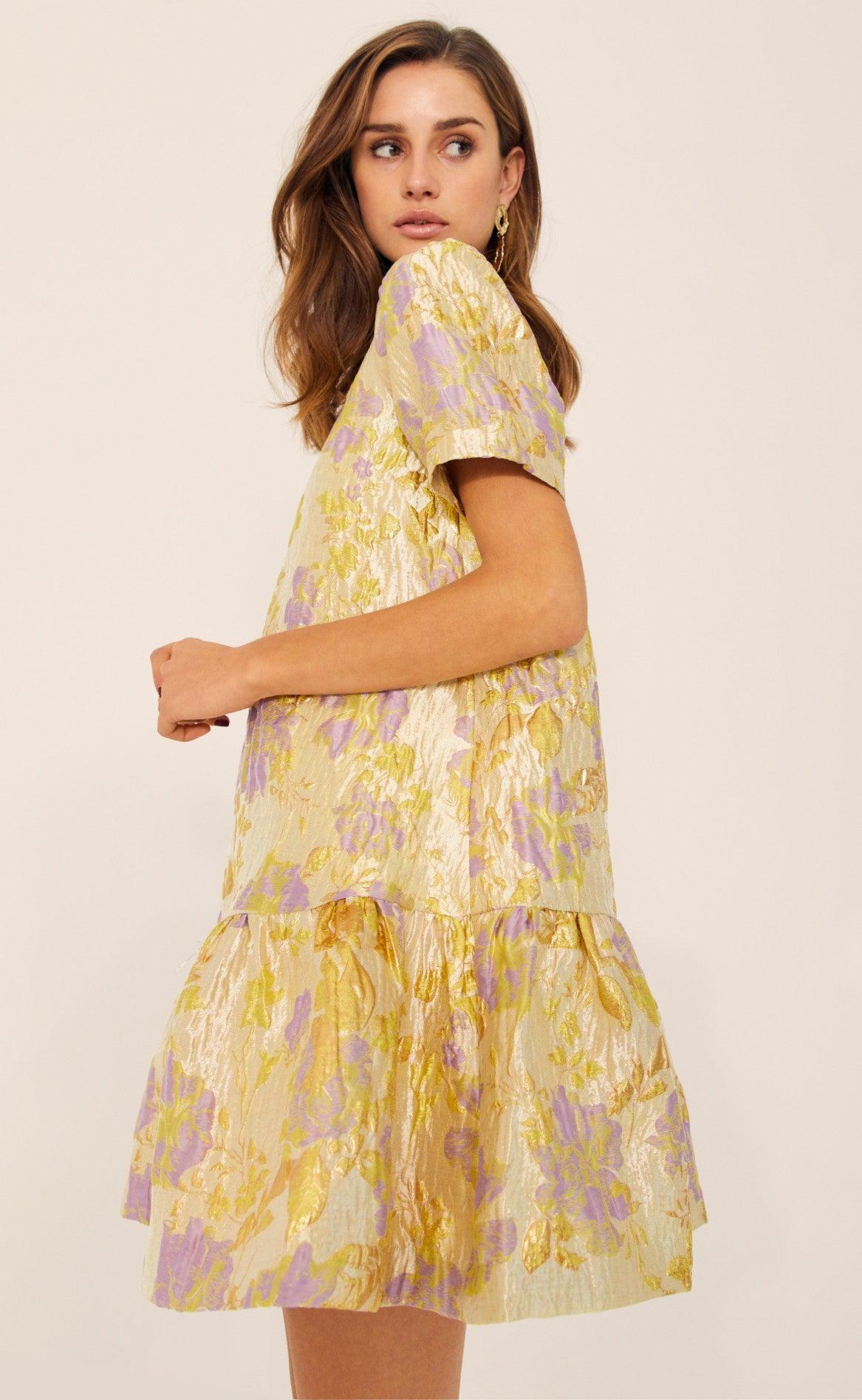 YAS JAPANA DRESS ORCHID BOUQUET