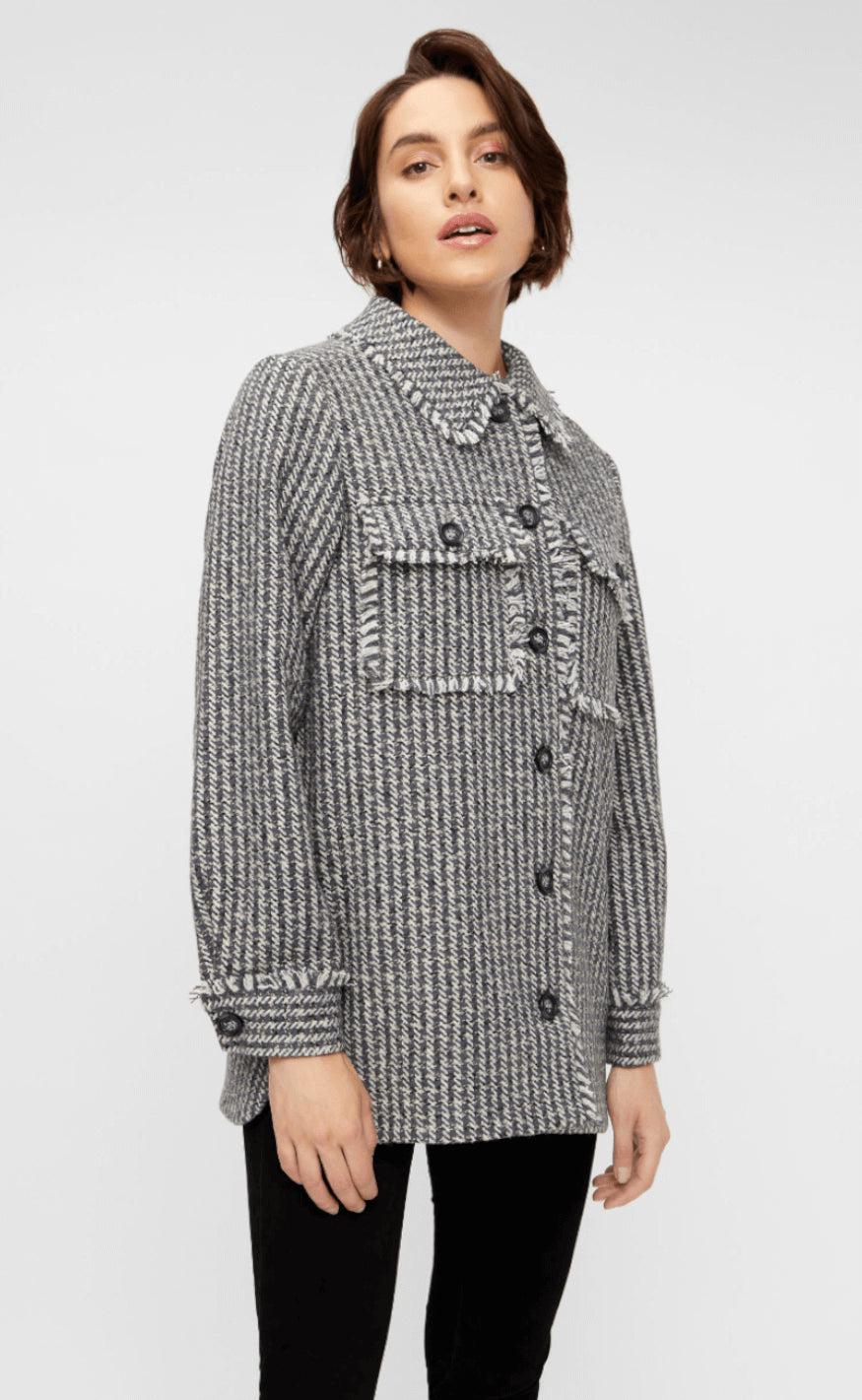 YAS Jakke - Fave - Silver Grey
