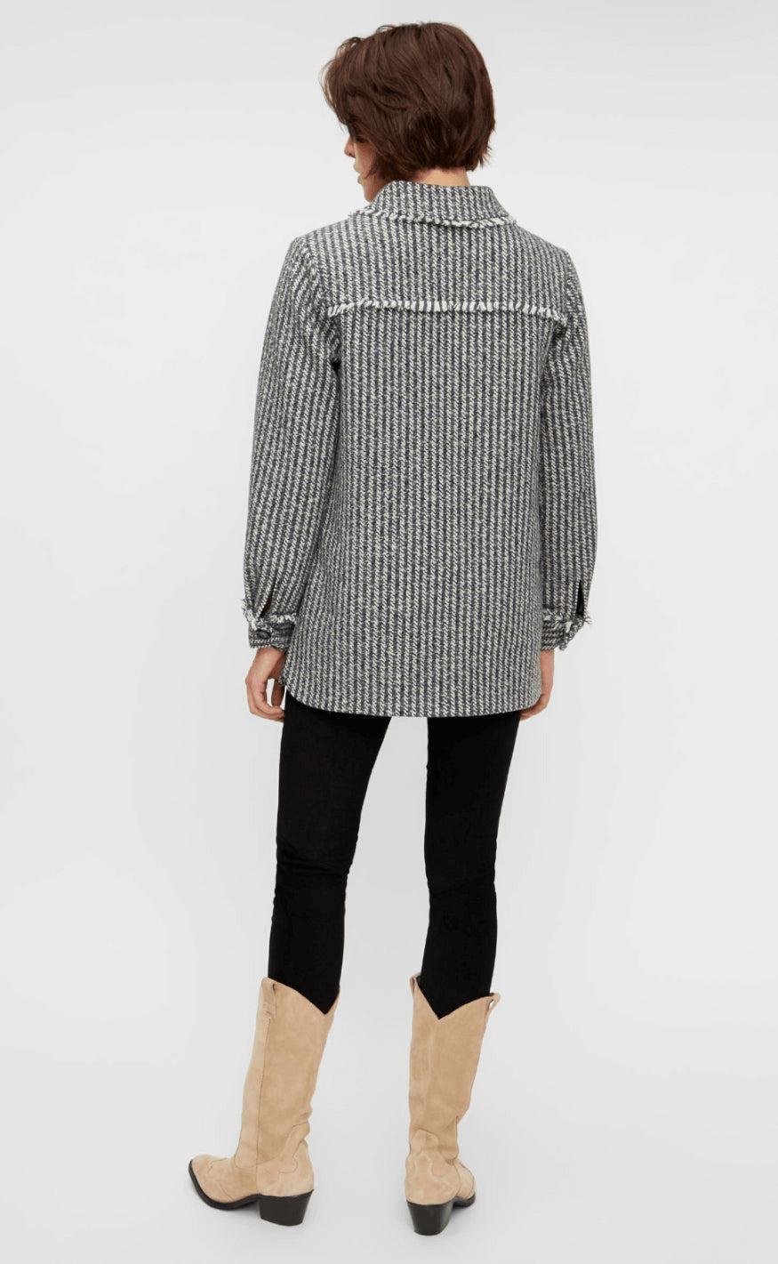 YAS Jakke - Fave - Silver Grey