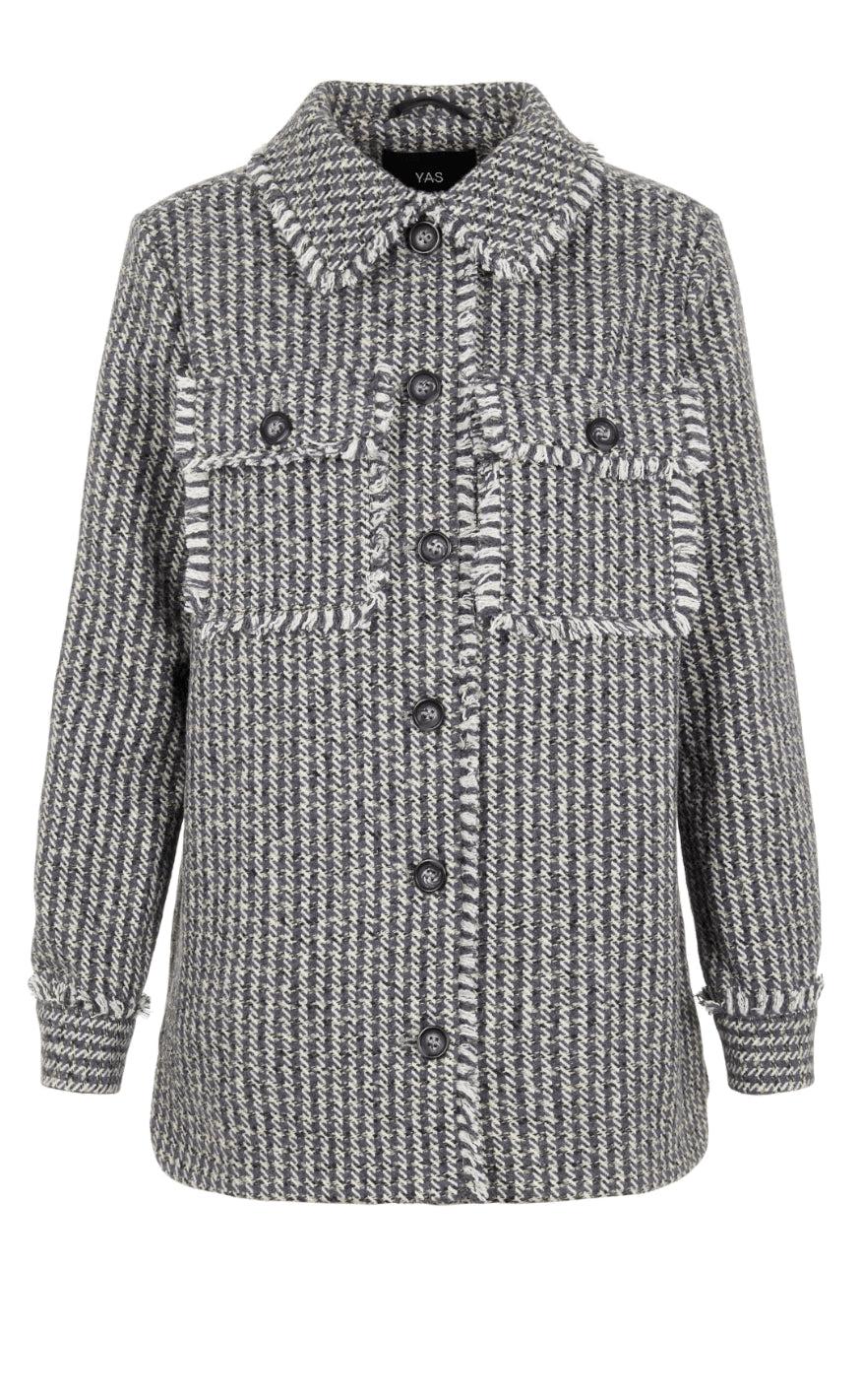 YAS Jakke - Fave - Silver Grey