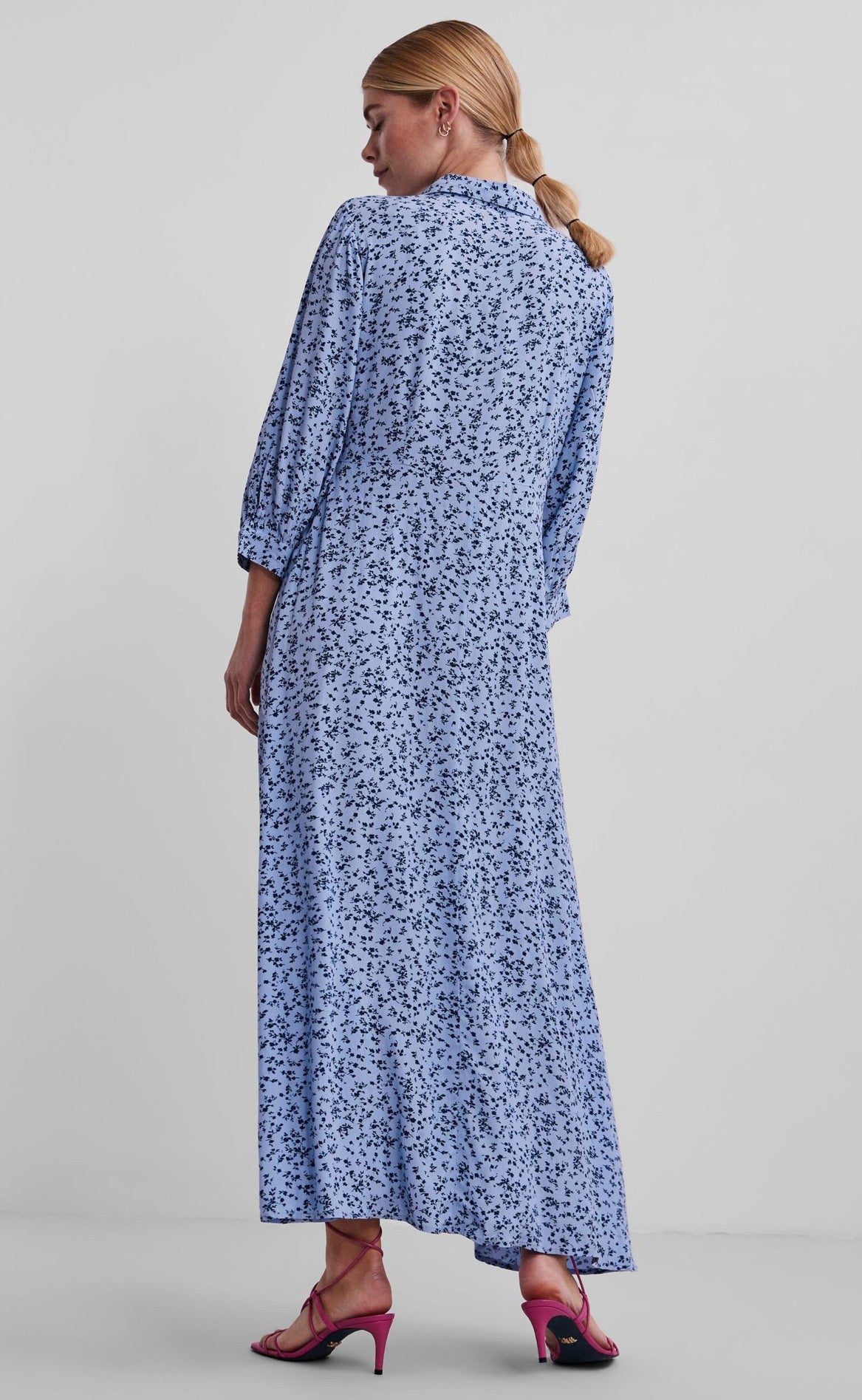 YAS Kjole - Clora - Kentucky Blue