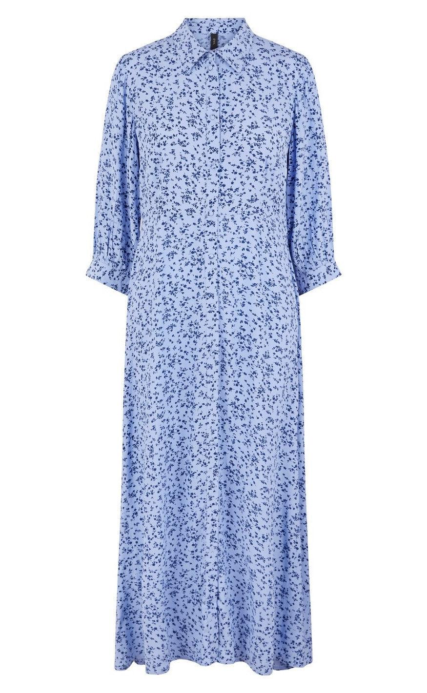 YAS Kjole - Clora - Kentucky Blue