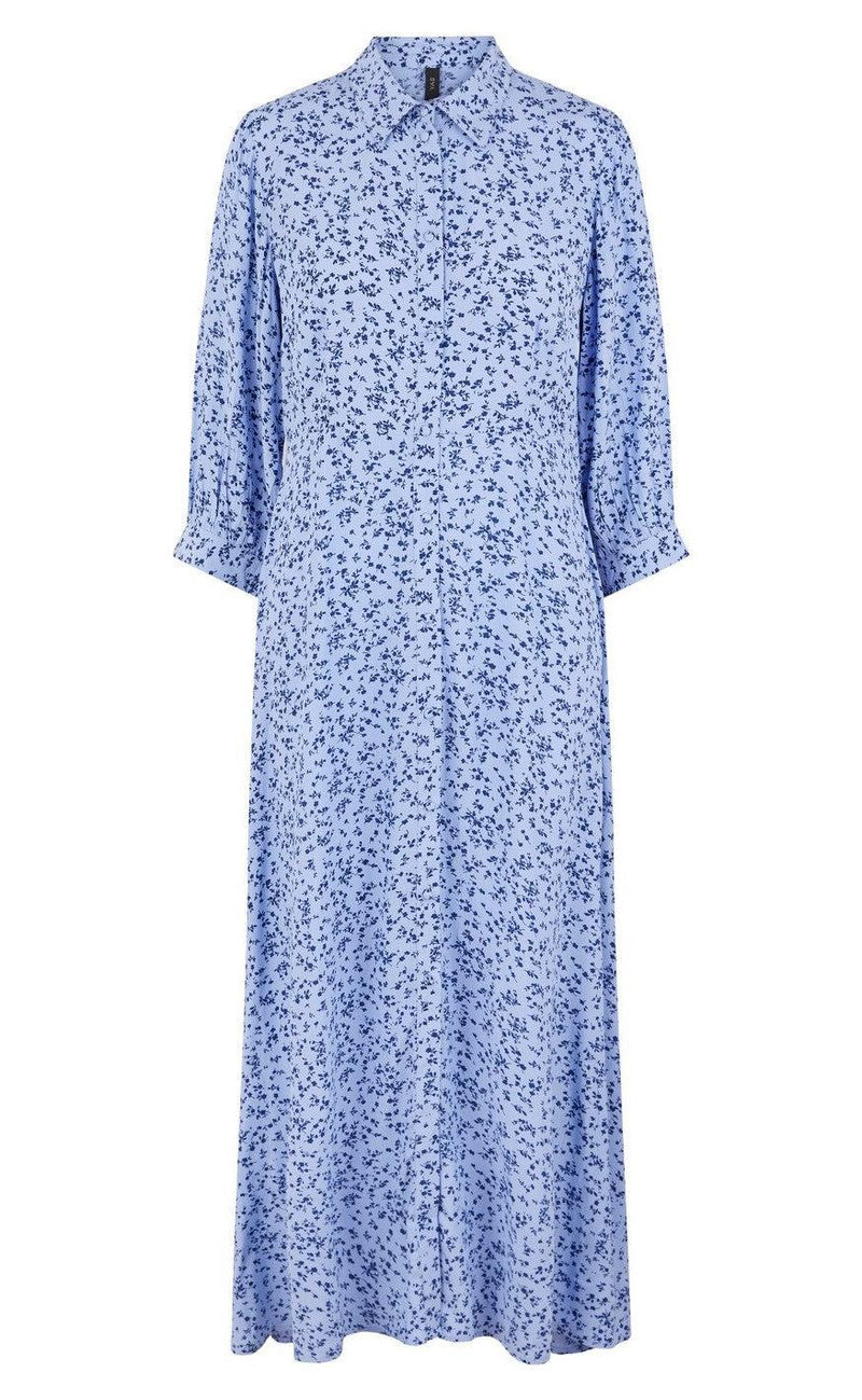 YAS Kjole - Clora - Kentucky Blue