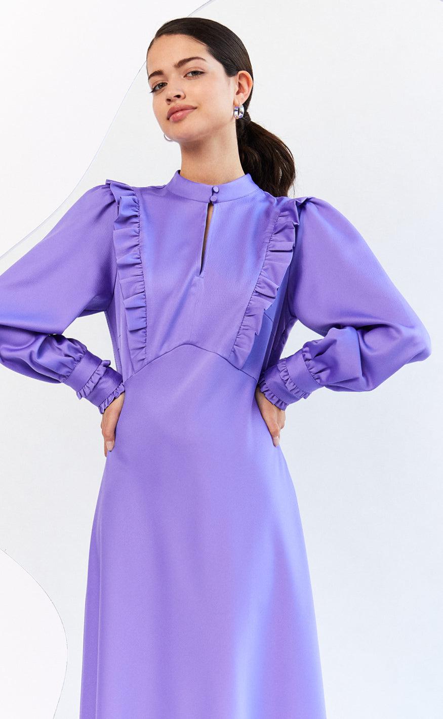 YAS Kjole - Dahlia - Purple