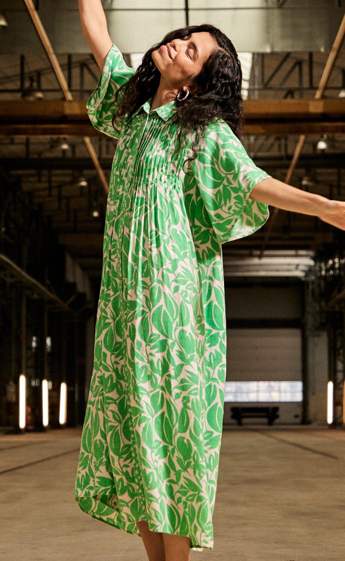 YAS Kjole - Lefira - Irish Green