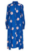 YAS Kjole - Orchido - Nautical Blue