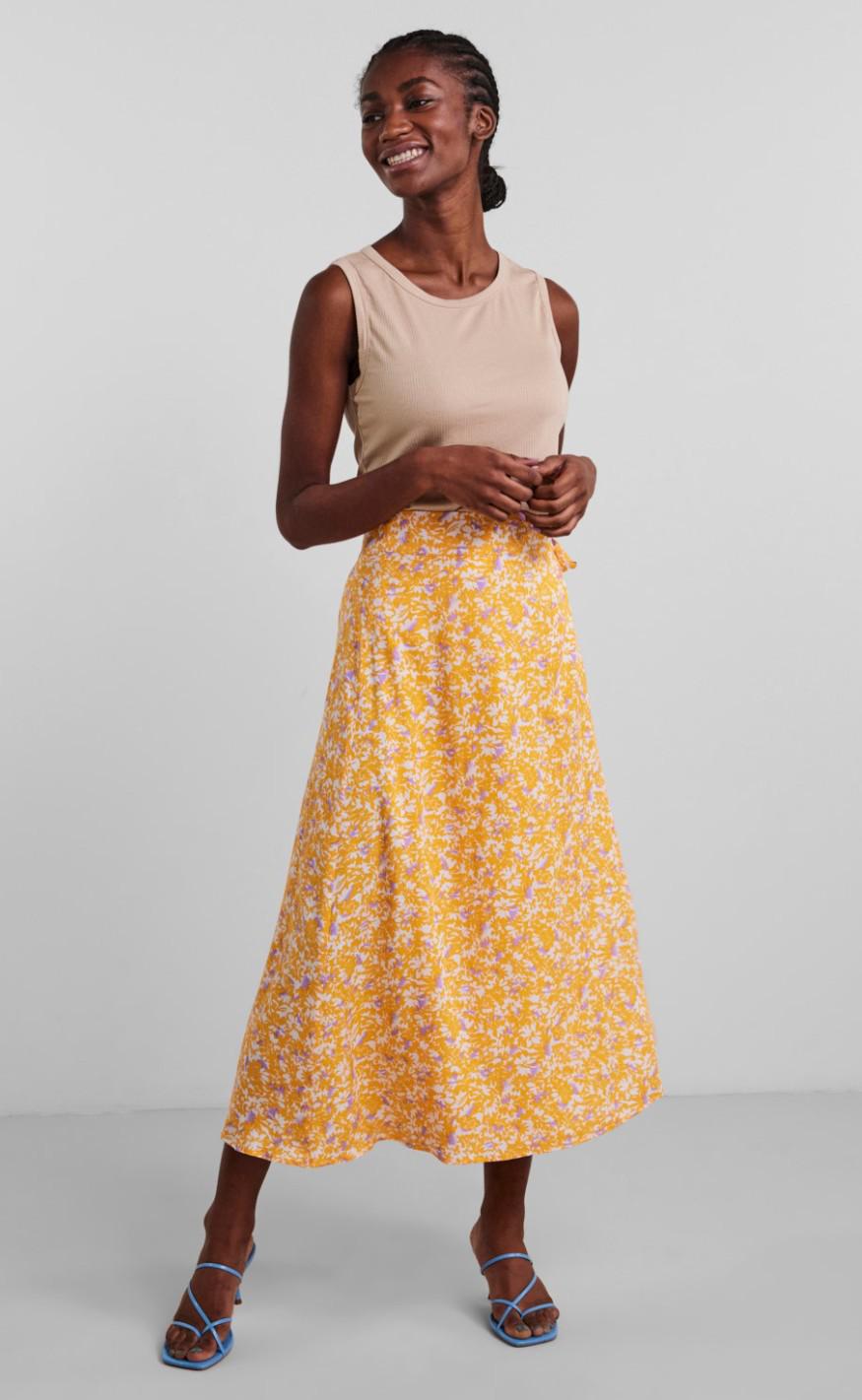 YAS Nederdel - Domilla - Radiant Yellow
