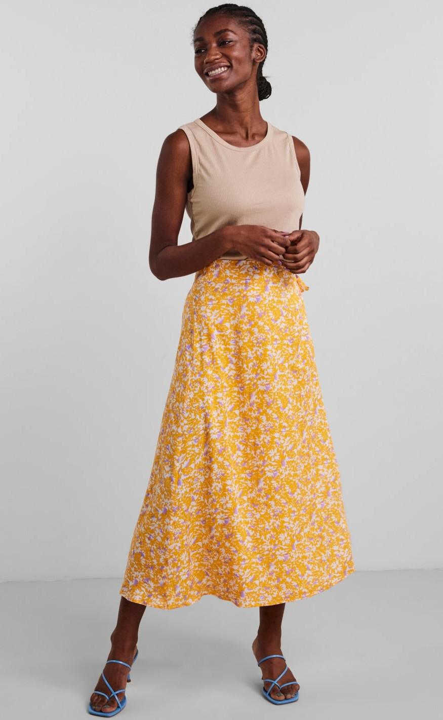 YAS Nederdel - Domilla - Radiant Yellow