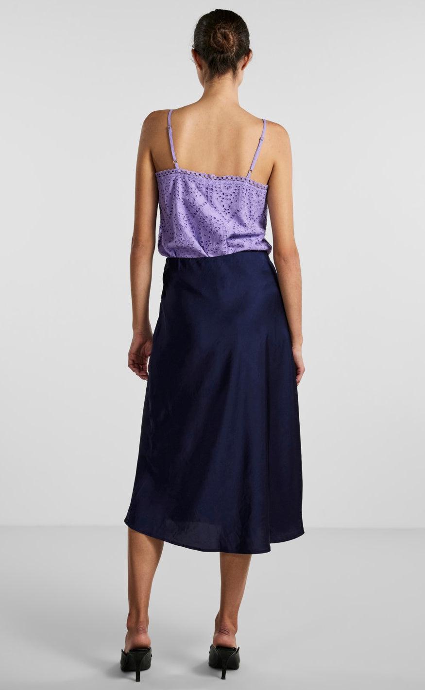 YAS Nederdel - Pastella - Evening Blue