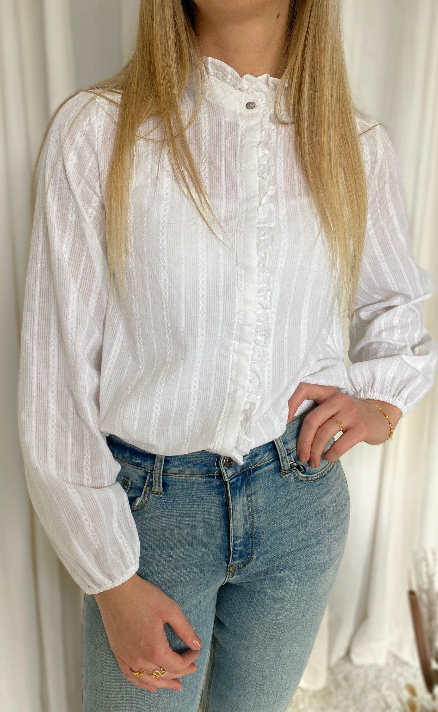 YAS Skjorte - Frila - Bright White