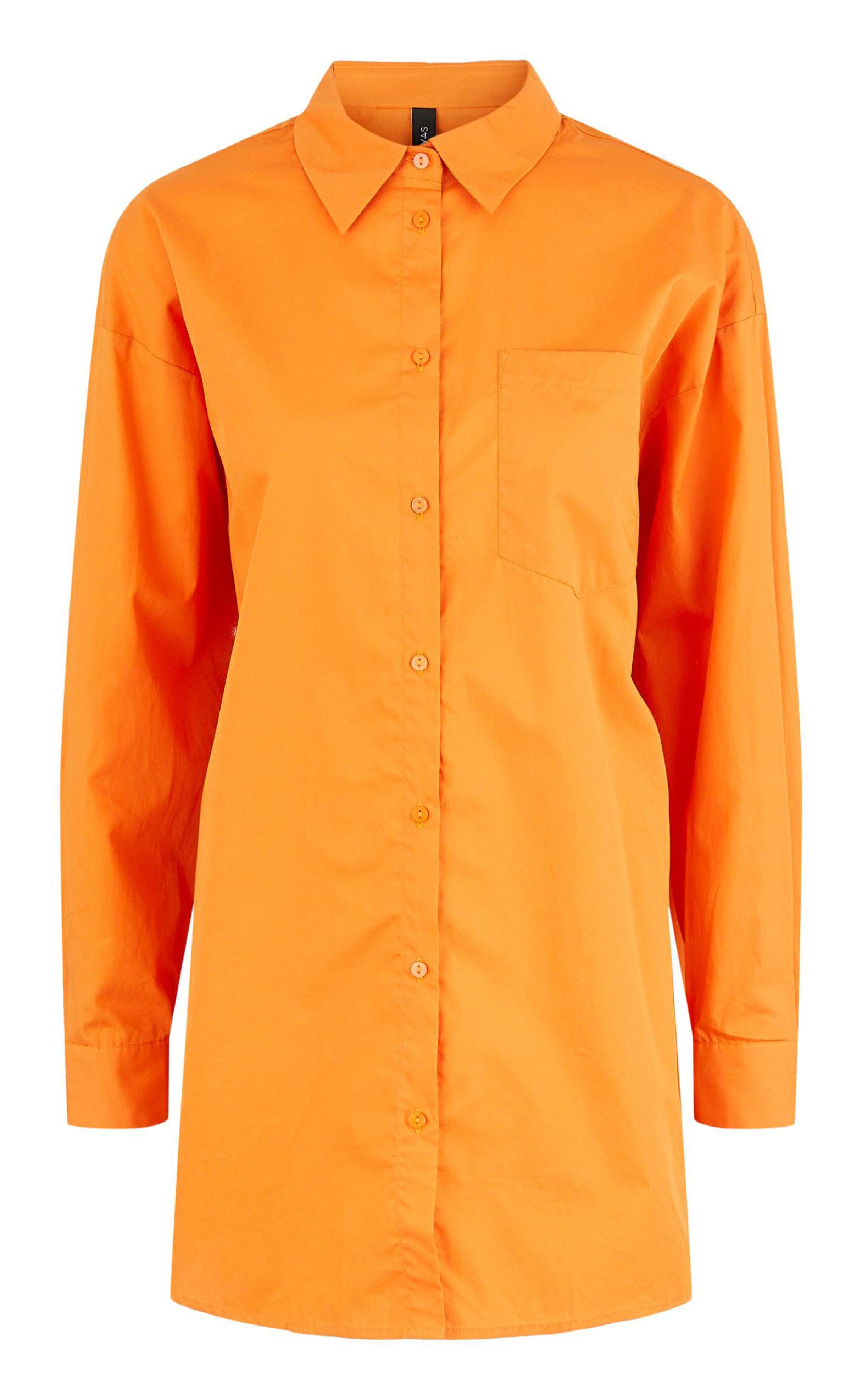 YAS Skjorte - Juba Oversize - Orange Ochre