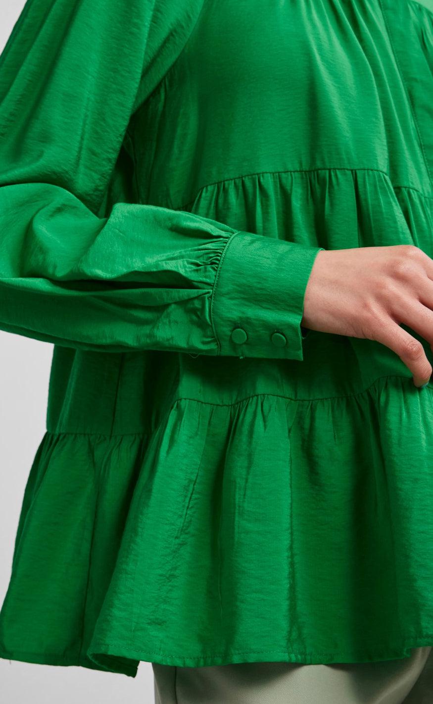 YAS Skjorte - Pala - Ferm Green