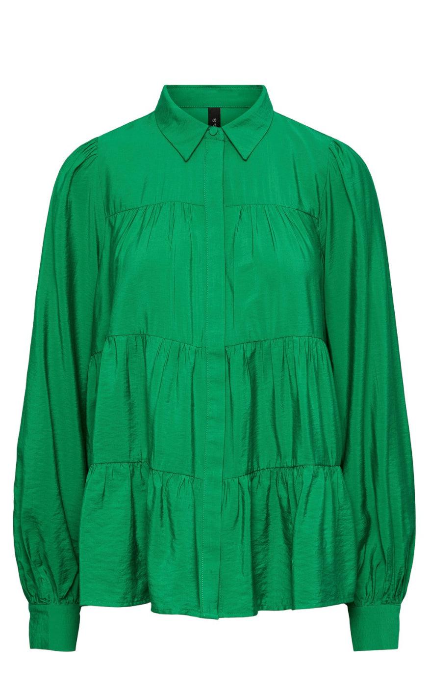 YAS Skjorte - Pala - Ferm Green