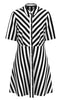 YAS Skjortekjole - Savanna - Black