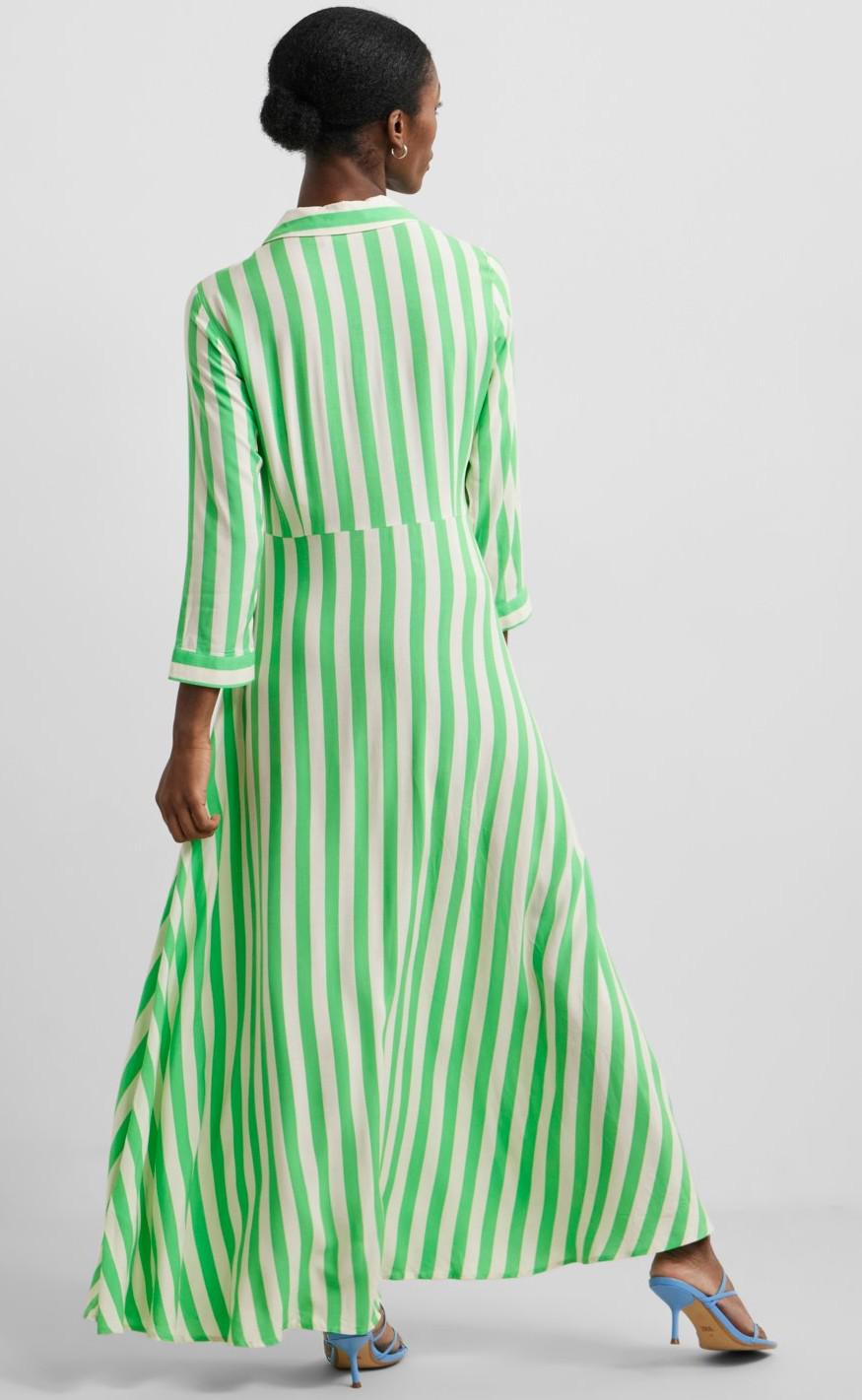 YAS Skjortekjole - Savanna Long - Irish Green