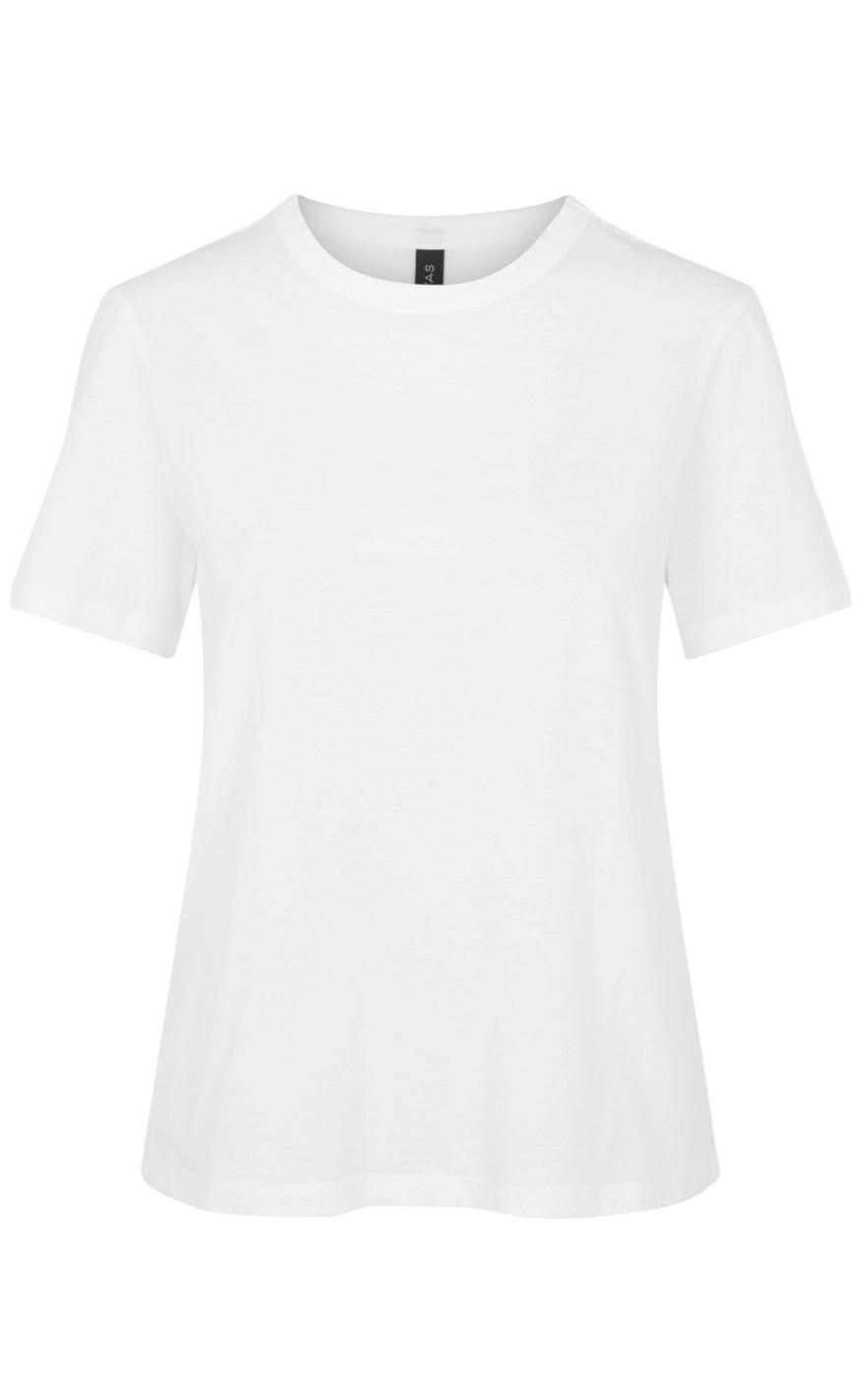 YAS T-shirt - Sarita - Bright White