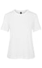 YAS T-shirt - Sarita - Bright White