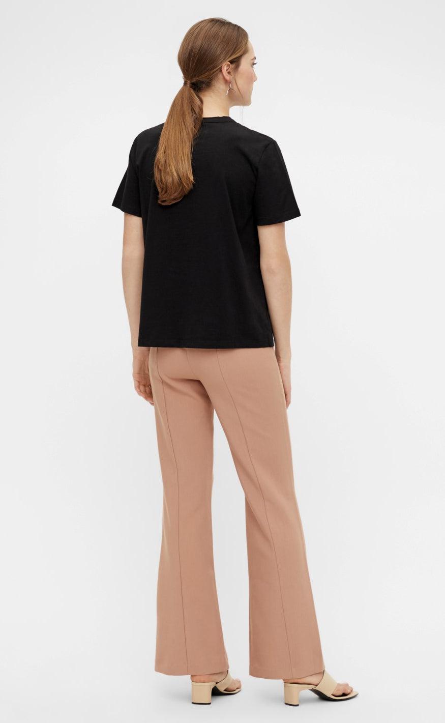 YAS T-shirt - Sarita - black