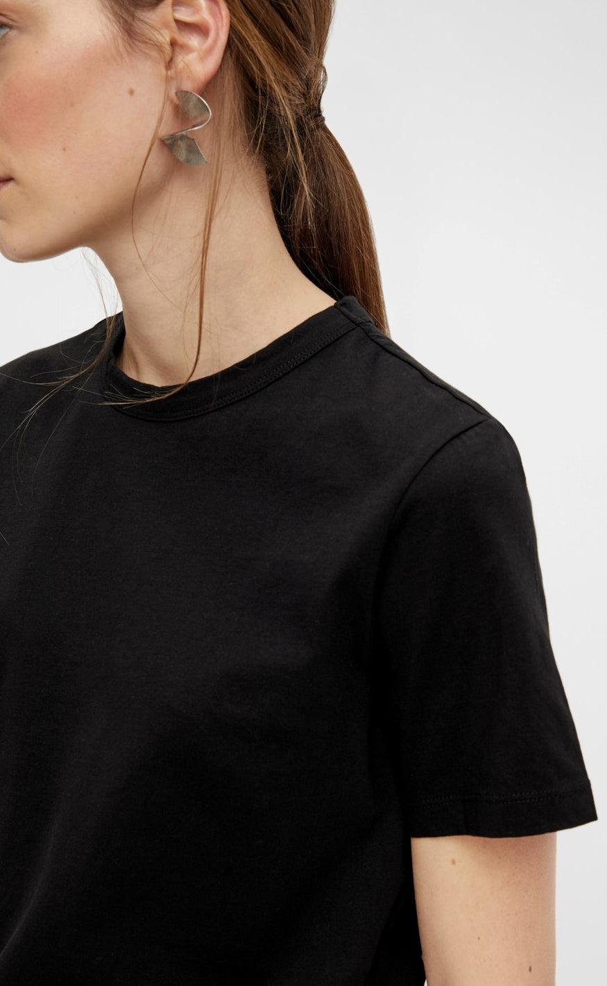 YAS T-shirt - Sarita - black