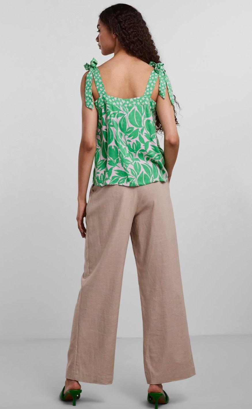 YAS Top - Lefira - Irish Green