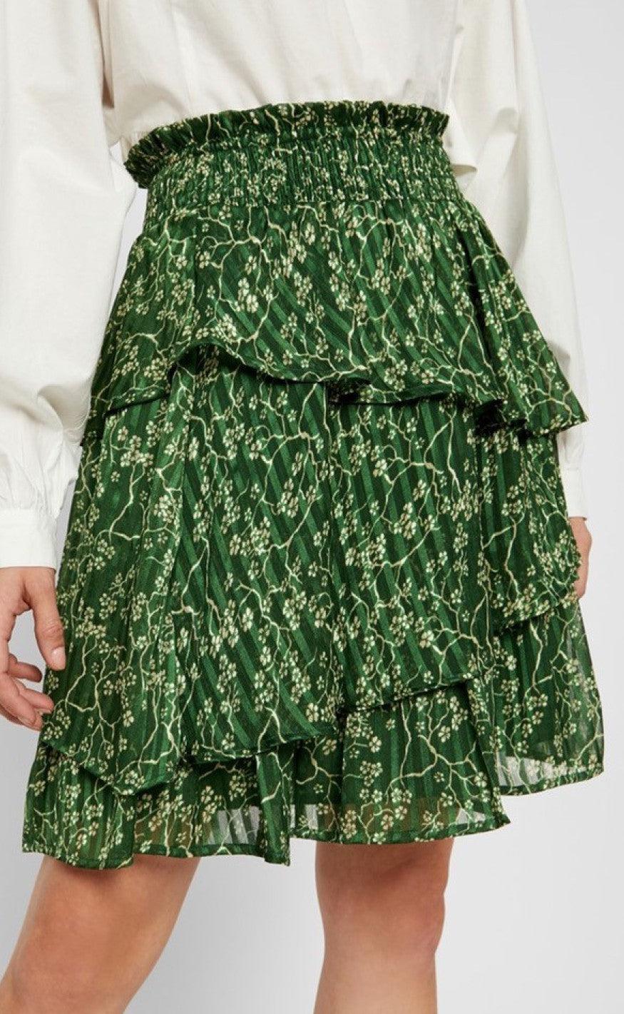 YAS VISTA SKIRT VISTA PRINT